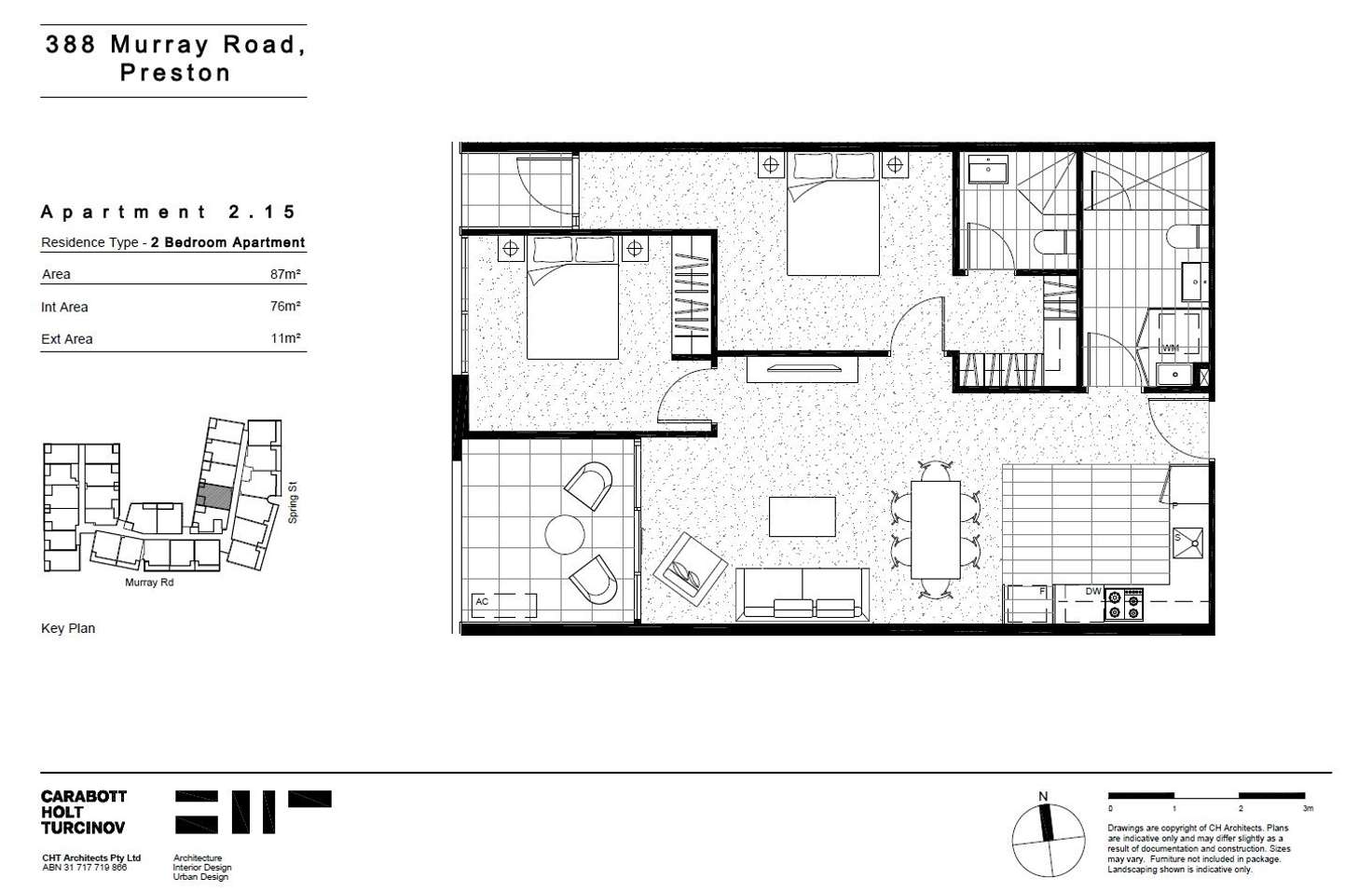 Floorplan of Homely apartment listing, 215/388 Murray Road, Preston VIC 3072