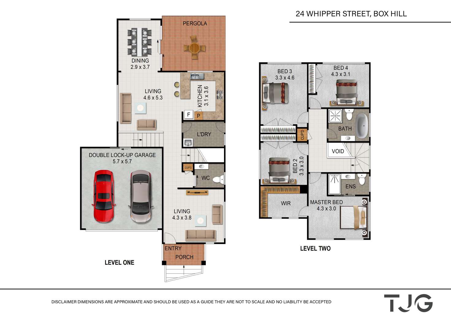 Floorplan of Homely house listing, 24 Whipper Street, Box Hill NSW 2765