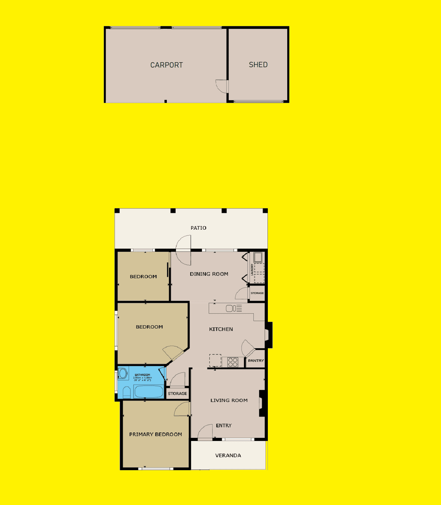 Floorplan of Homely house listing, 119 Magnolia Avenue, Mildura VIC 3500