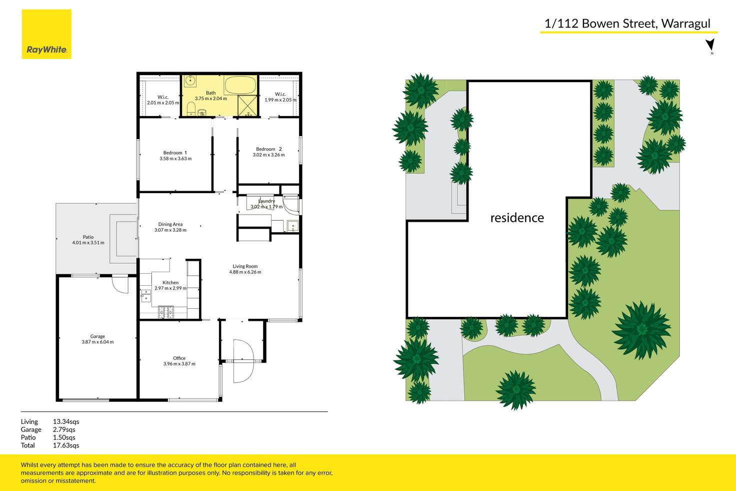 Floorplan of Homely unit listing, 1/112 Bowen Street, Warragul VIC 3820