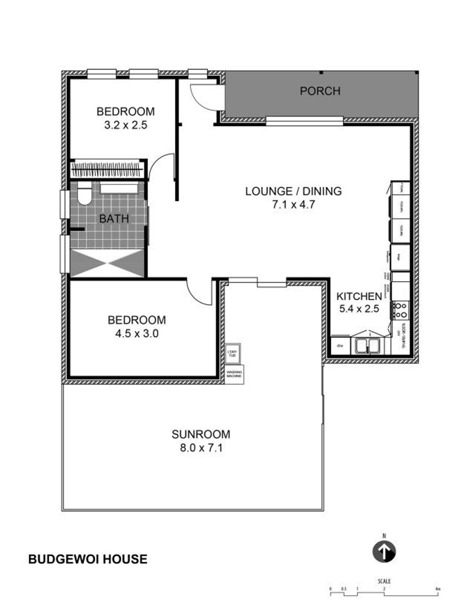 Floorplan of Homely house listing, 44 Huene Avenue, Halekulani NSW 2262