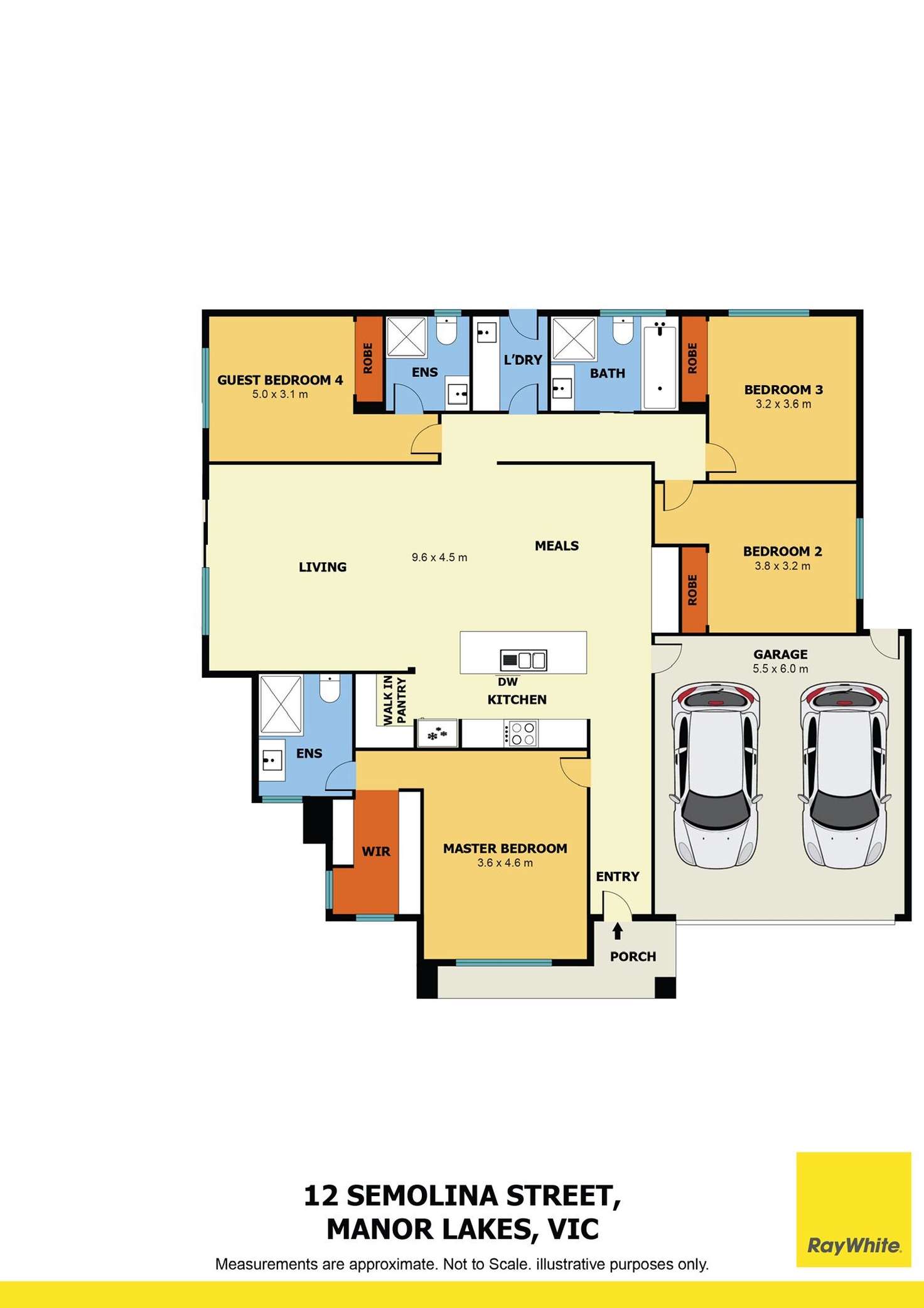 Floorplan of Homely house listing, 12 Semolina Street, Manor Lakes VIC 3024