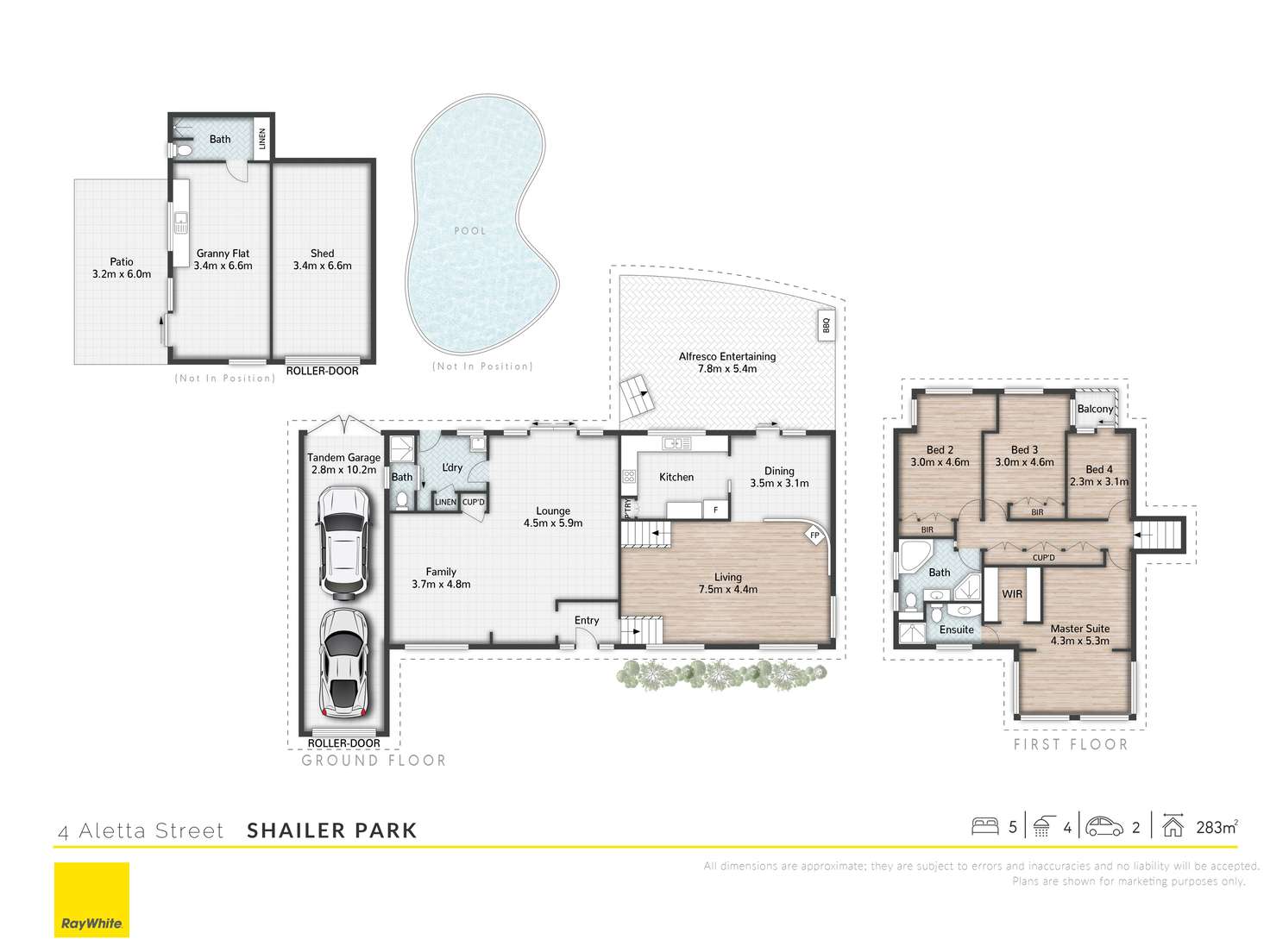 Floorplan of Homely house listing, 4 Aletta Street, Shailer Park QLD 4128