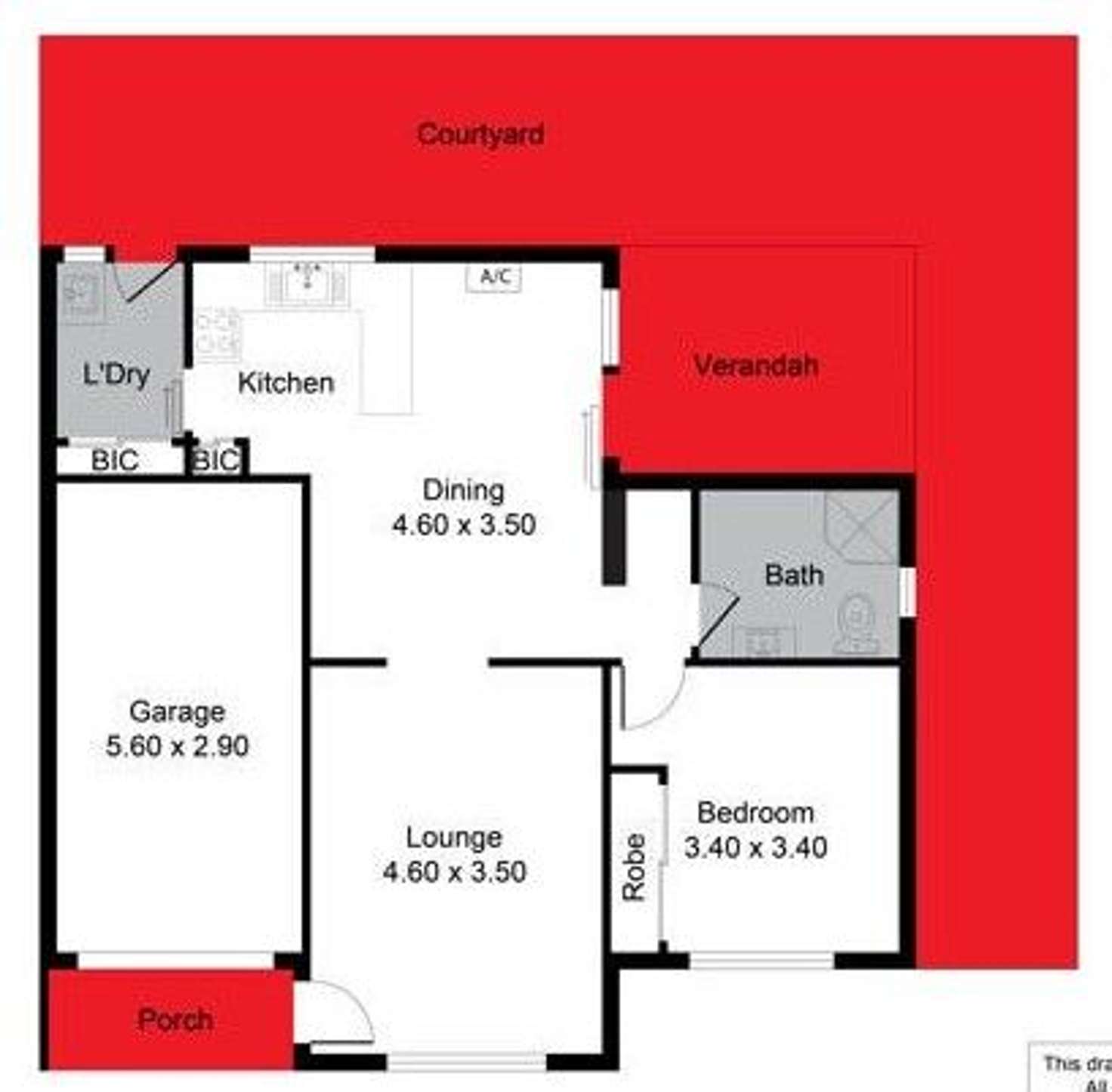 Floorplan of Homely house listing, 3/1243 North East Road, Ridgehaven SA 5097