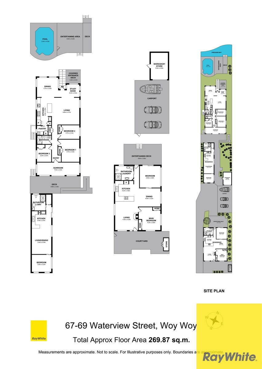 Floorplan of Homely house listing, 67 - 69 Waterview Street, Woy Woy NSW 2256