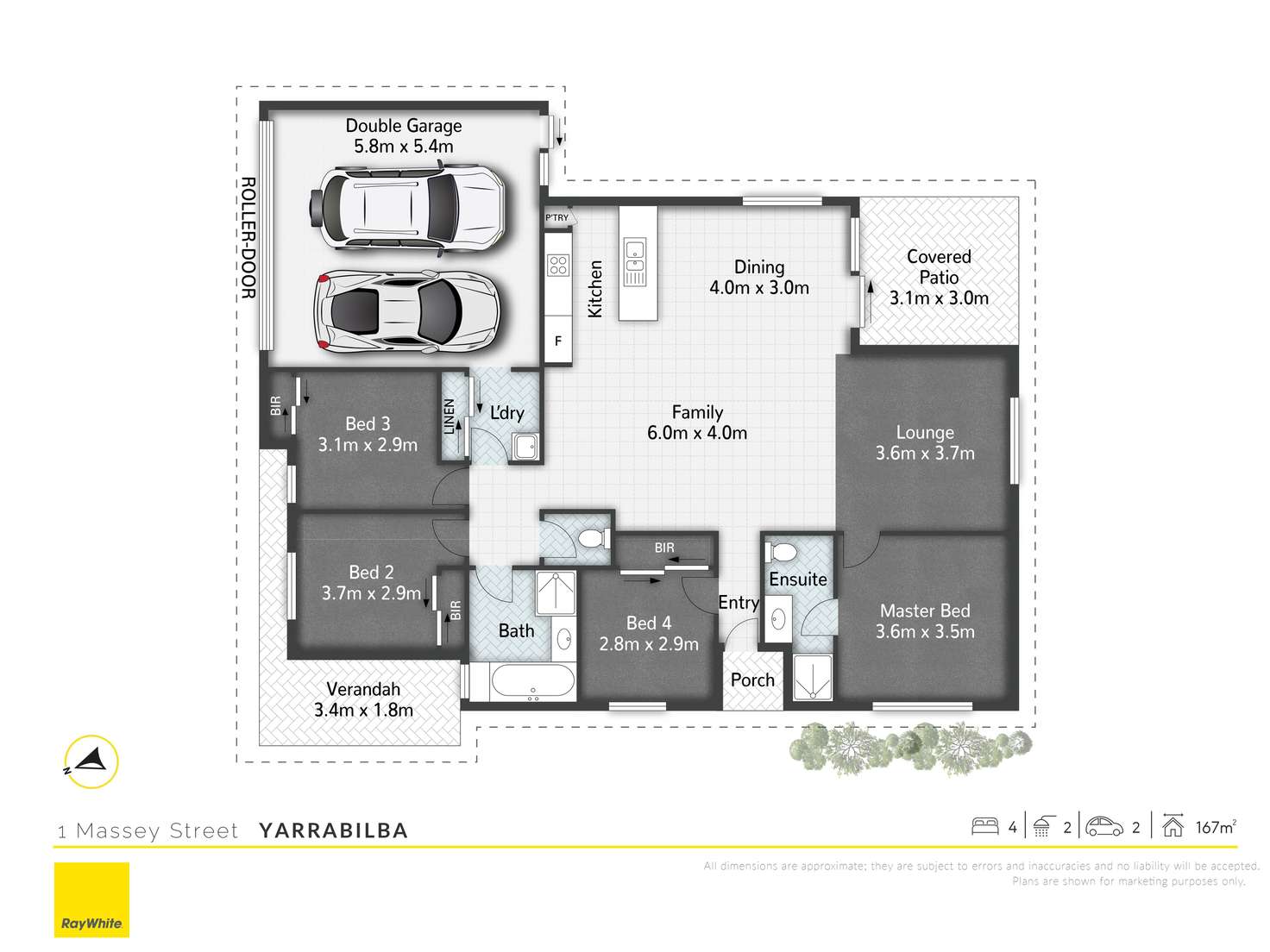 Floorplan of Homely house listing, 1 Massey Street, Yarrabilba QLD 4207