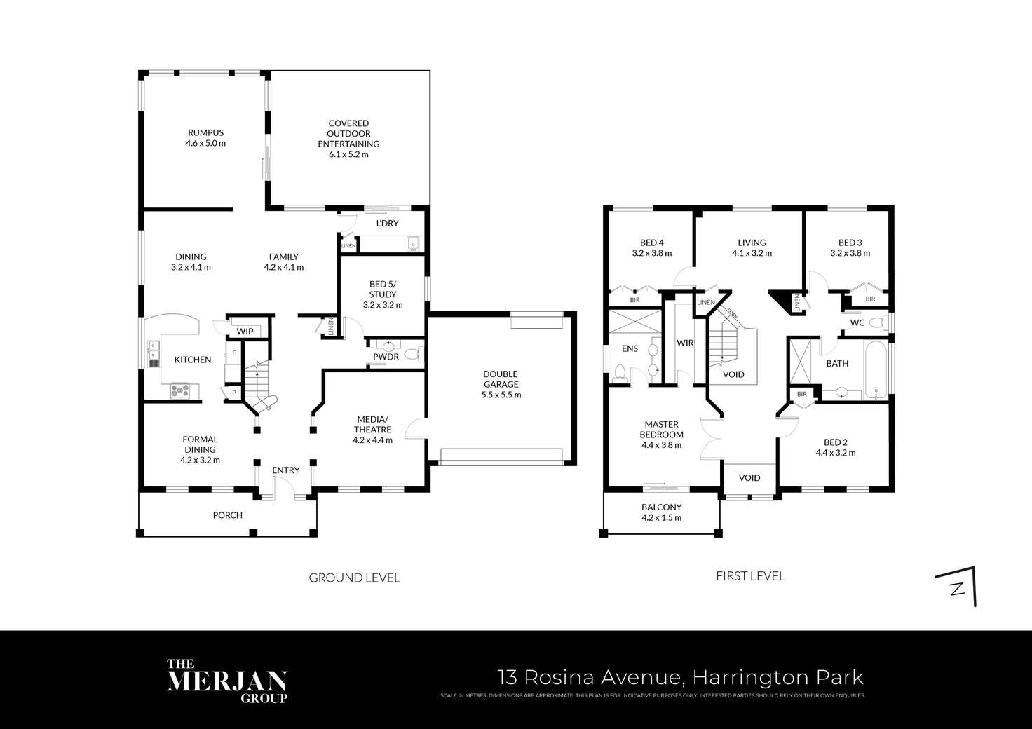 Floorplan of Homely house listing, 13 Rosina Avenue, Harrington Park NSW 2567