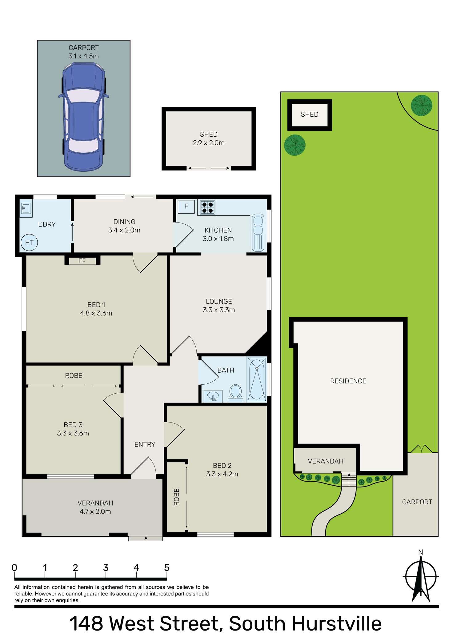 Floorplan of Homely house listing, 148 West Street, South Hurstville NSW 2221