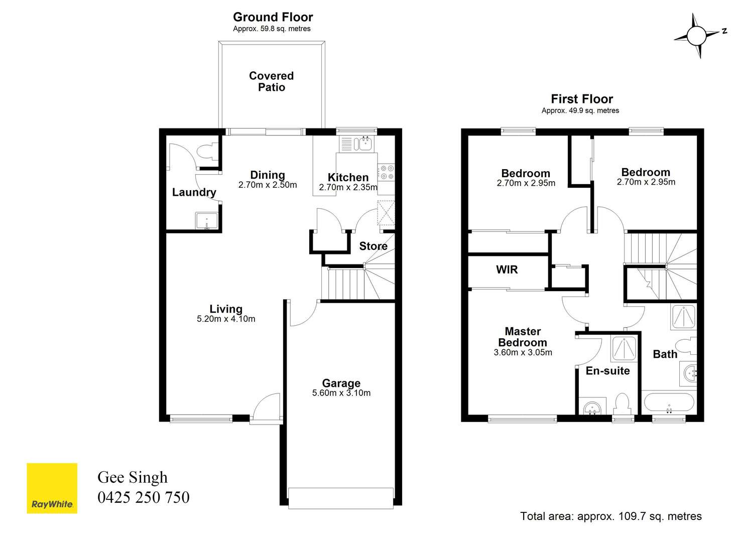 Floorplan of Homely townhouse listing, 17/2 Sienna Street, Ellen Grove QLD 4078