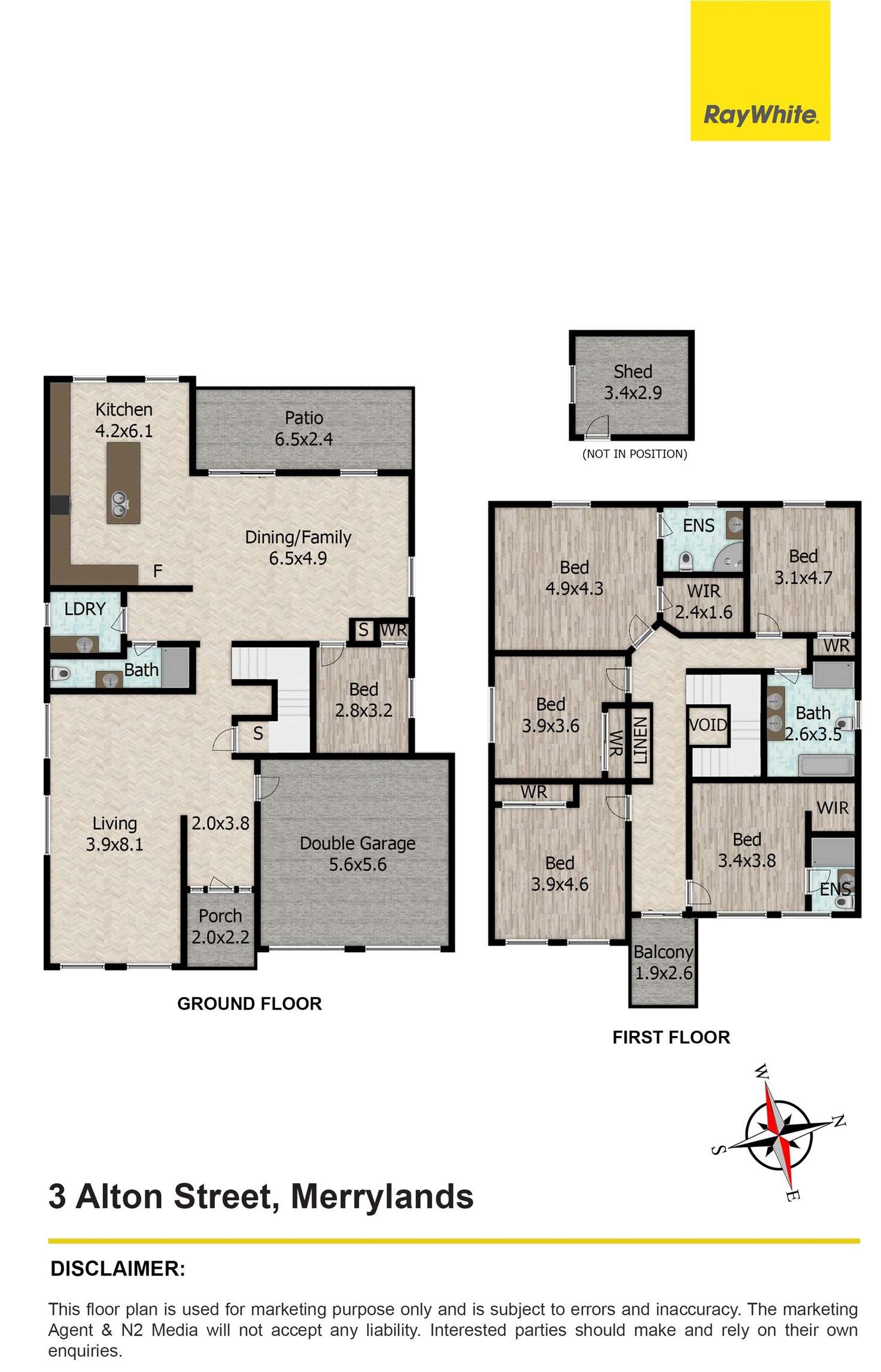 Floorplan of Homely house listing, 3 Alton Street, Merrylands NSW 2160