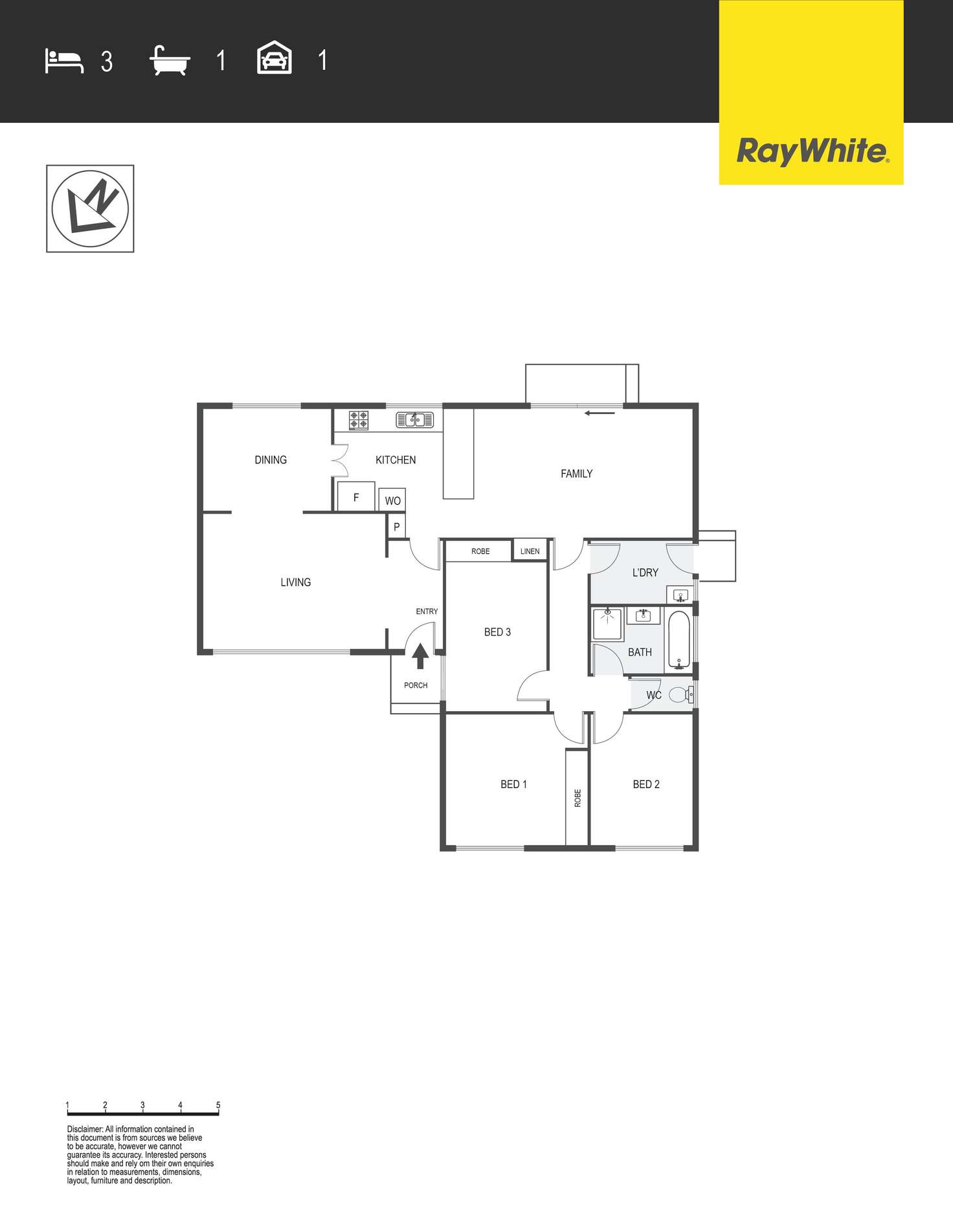 Floorplan of Homely house listing, 2 Brache Place, Monash ACT 2904