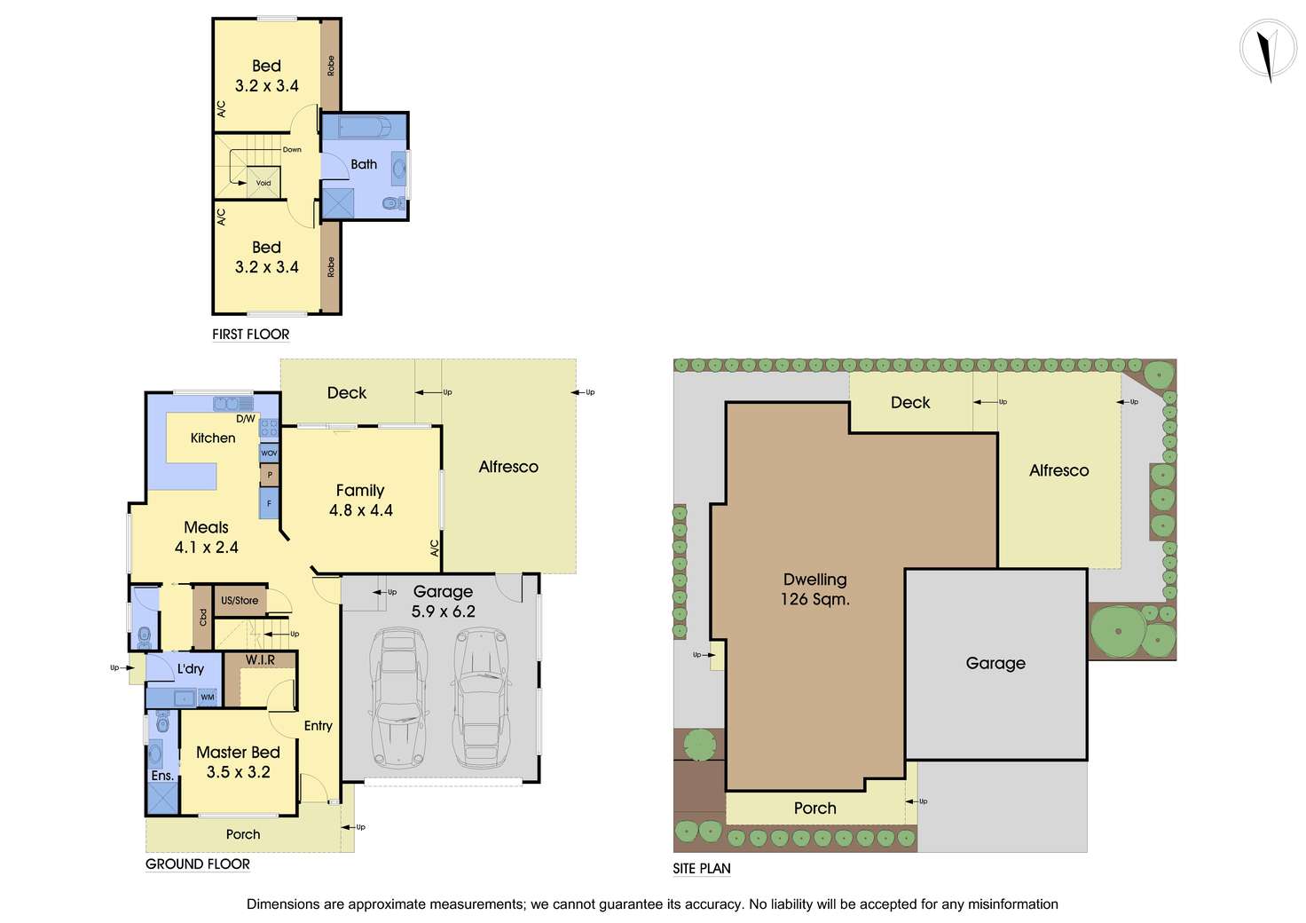 Floorplan of Homely townhouse listing, 3/16 Fyffe Street, Diamond Creek VIC 3089