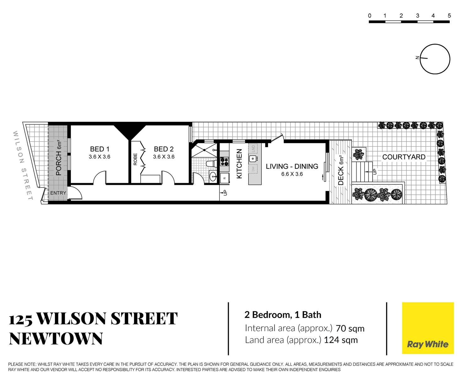 Floorplan of Homely house listing, 125 Wilson Street, Newtown NSW 2042