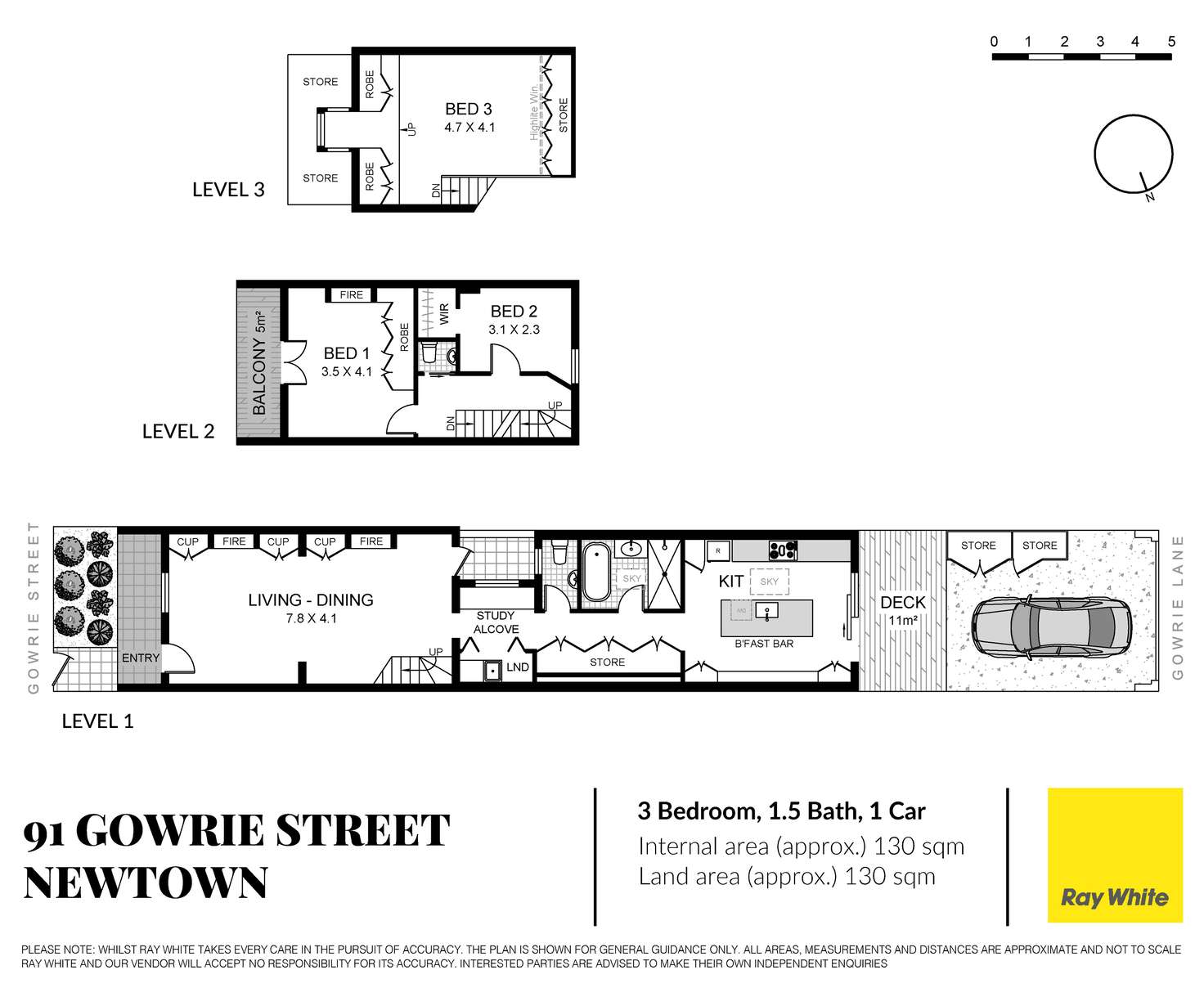 Floorplan of Homely house listing, 91 Gowrie Street, Newtown NSW 2042