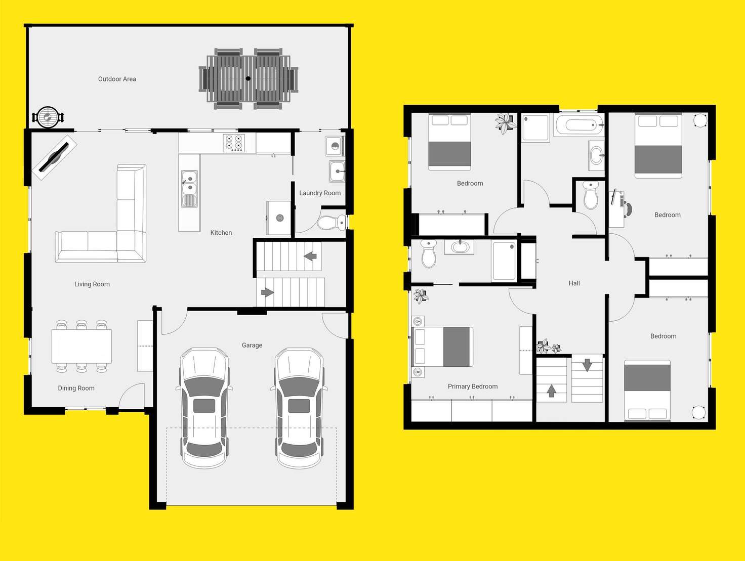 Floorplan of Homely house listing, 1/7 Toorak Drive, Irymple VIC 3498