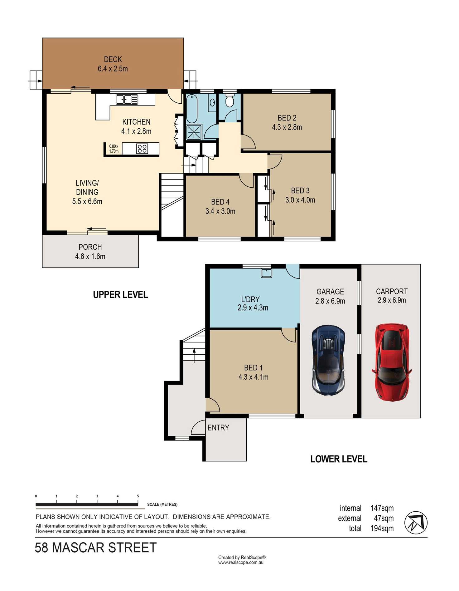 Floorplan of Homely house listing, 58 Mascar Street, Upper Mount Gravatt QLD 4122