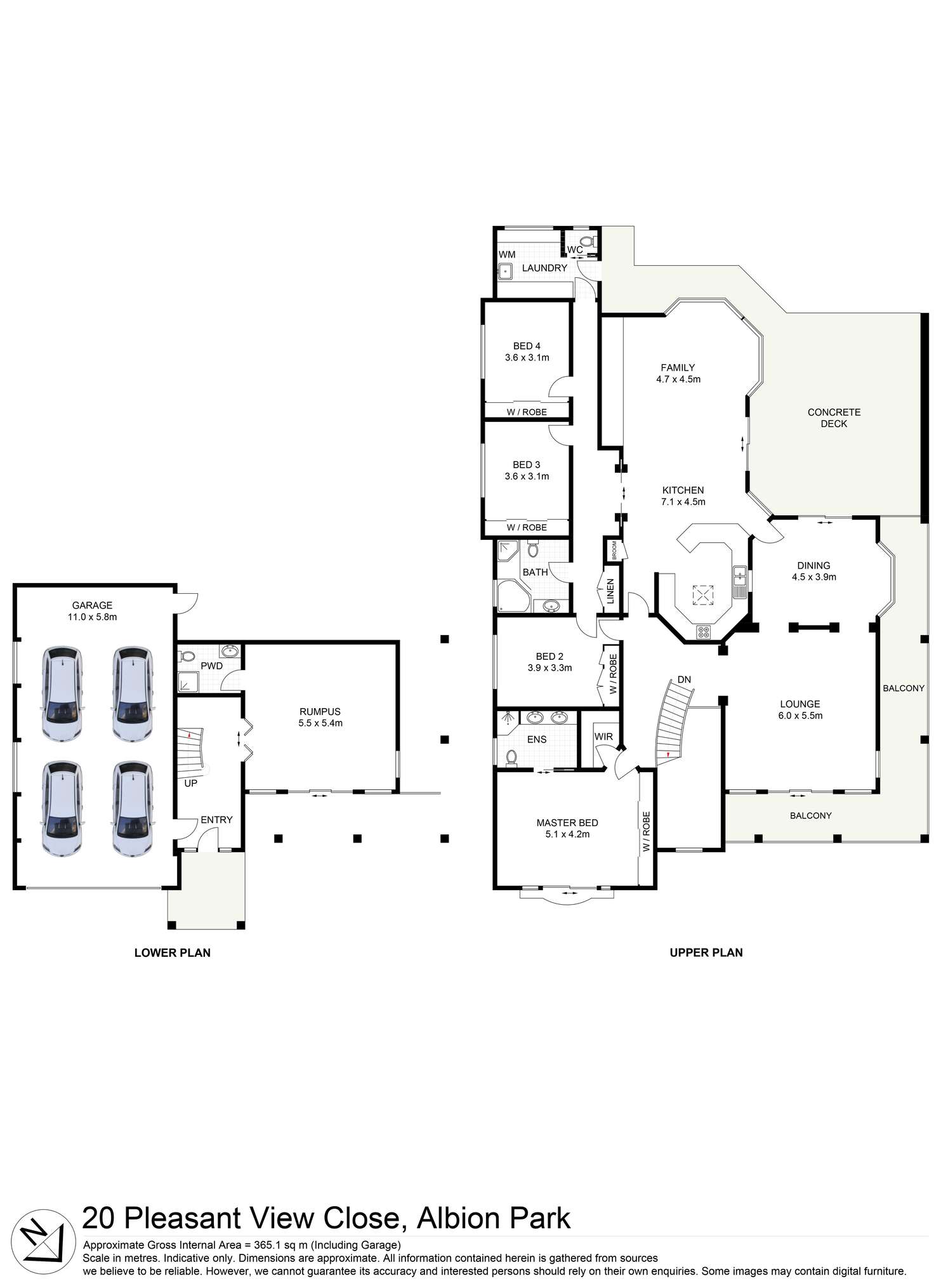 Floorplan of Homely house listing, 20 Pleasant View Close, Albion Park NSW 2527