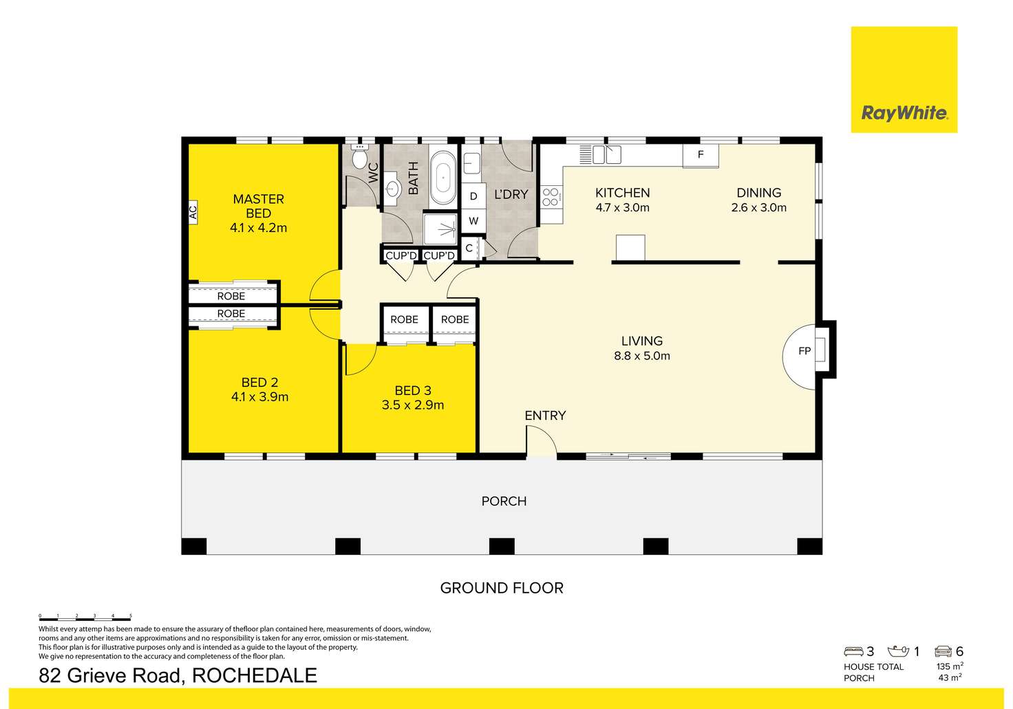 Floorplan of Homely house listing, 82 Grieve Road, Rochedale QLD 4123