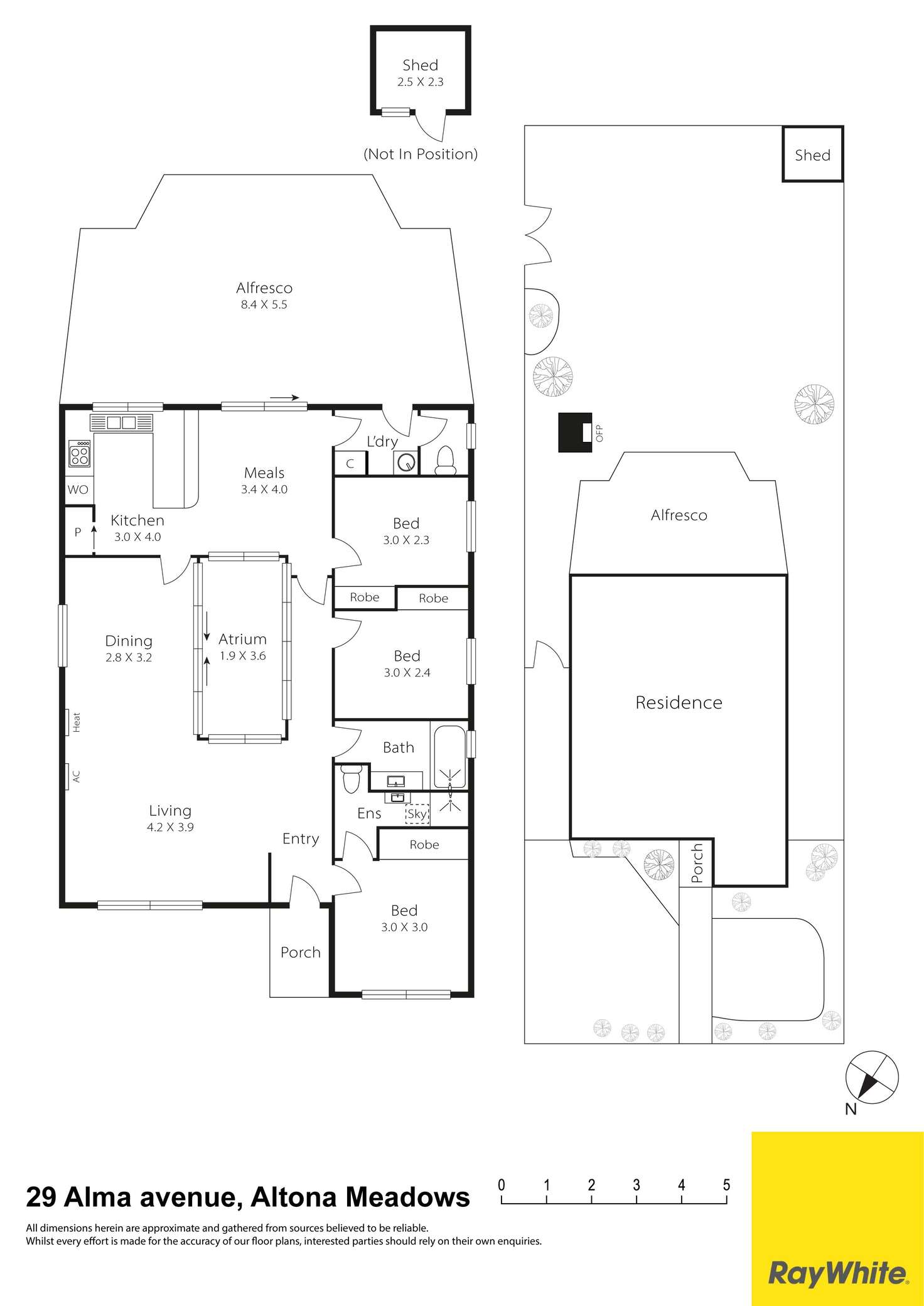 Floorplan of Homely house listing, 29 Alma Avenue, Altona Meadows VIC 3028