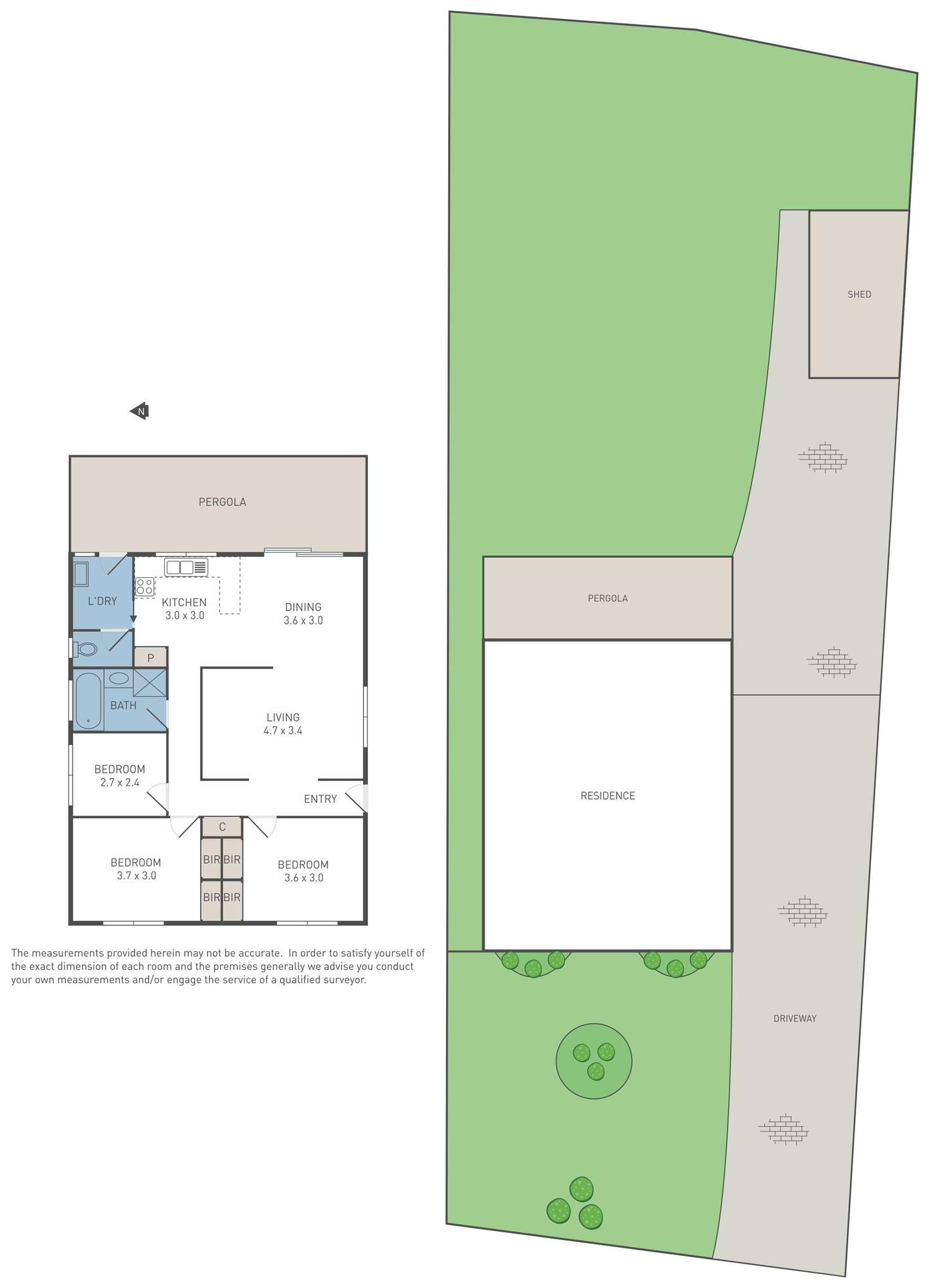 Floorplan of Homely house listing, 10 Bligh Place, Wyndham Vale VIC 3024