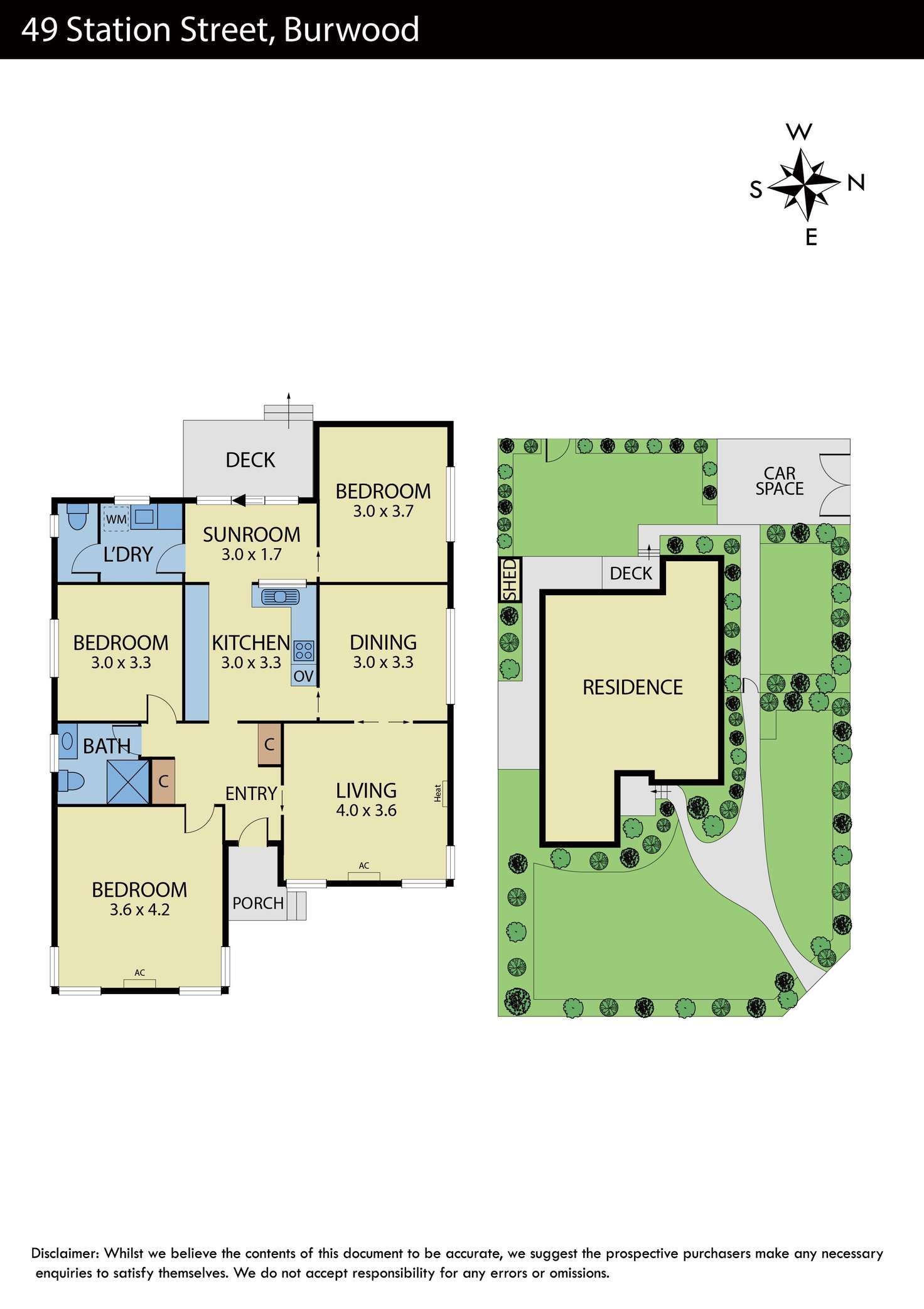 Floorplan of Homely house listing, 49 Station Street, Burwood VIC 3125