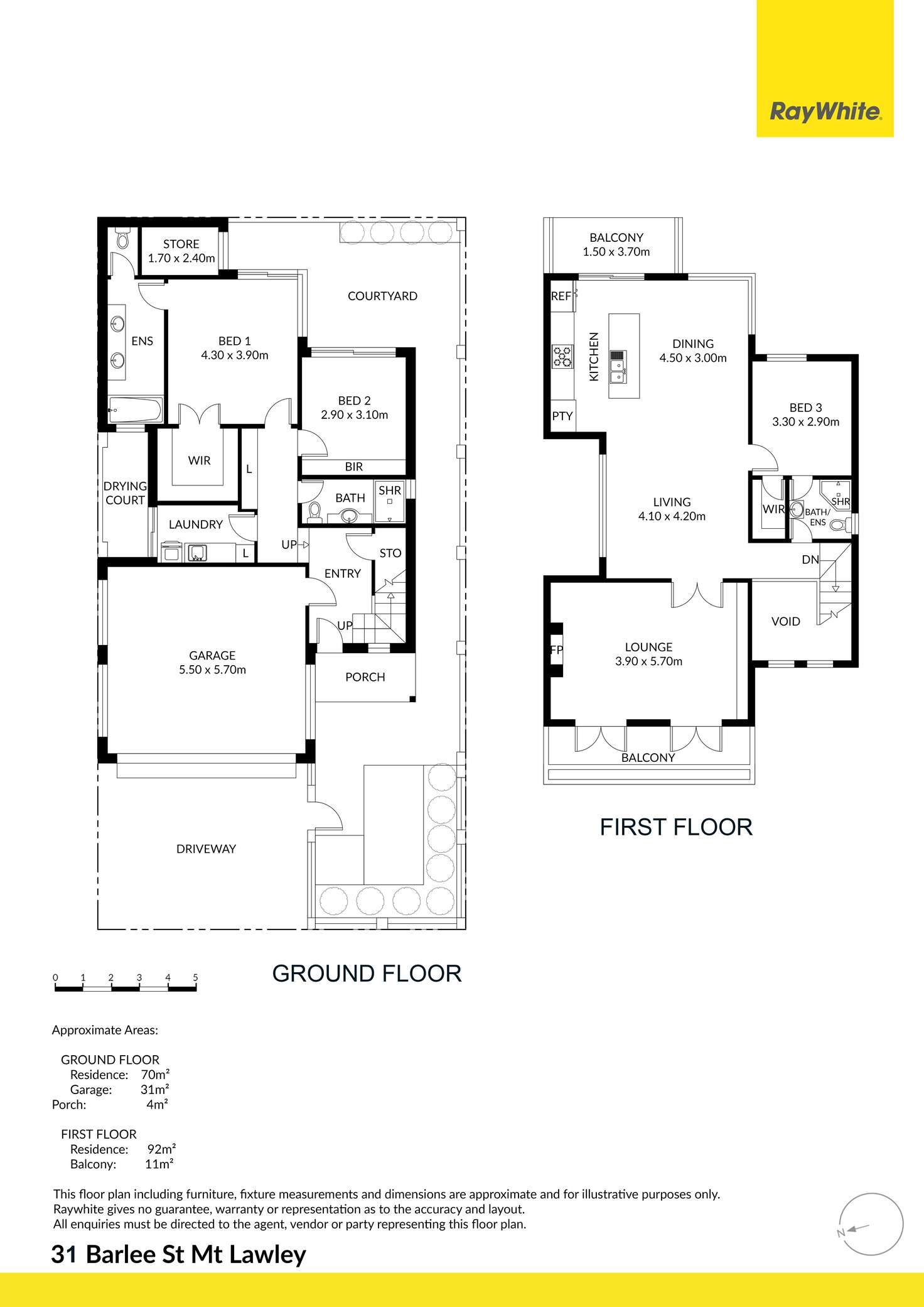 Floorplan of Homely house listing, 31 Barlee Street, Mount Lawley WA 6050