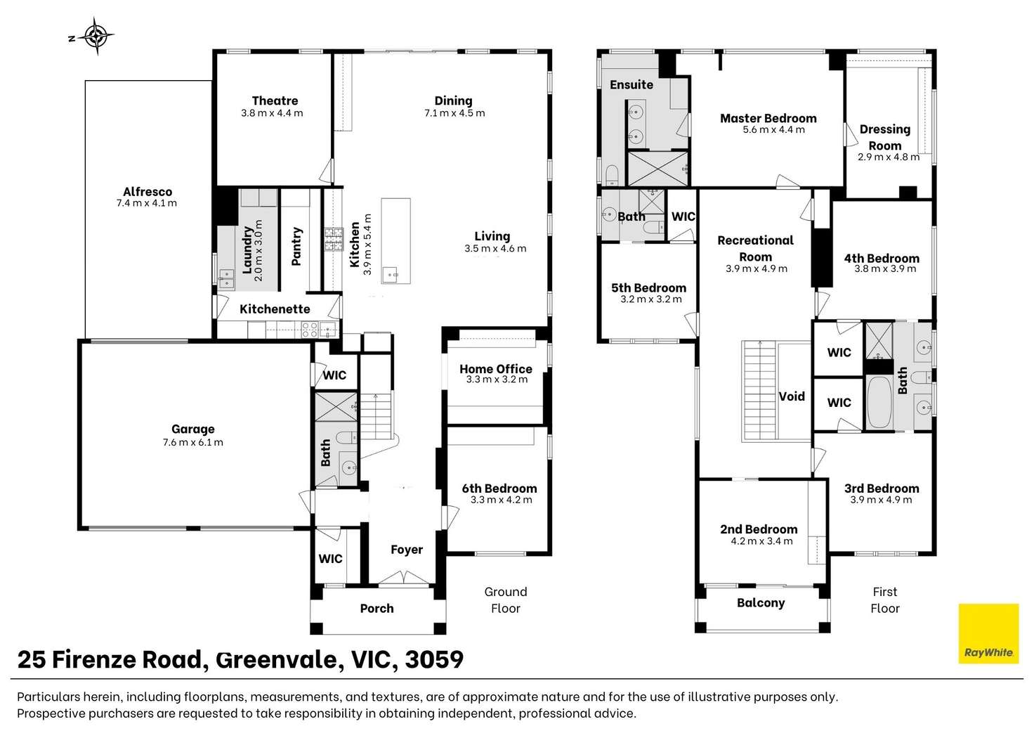 Floorplan of Homely house listing, 25 Firenze Road, Greenvale VIC 3059