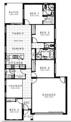 Floorplan of Homely house listing, 3 Mulberry Circuit, Gleneagle QLD 4285