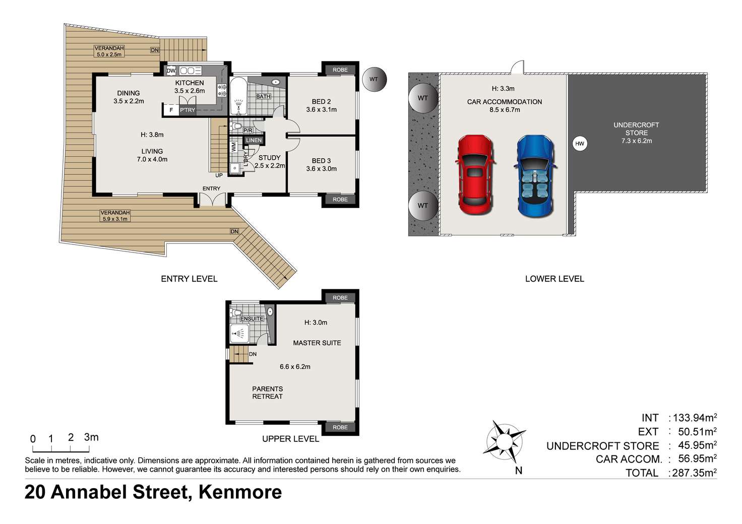 Floorplan of Homely house listing, 20 Annabel Street, Kenmore QLD 4069