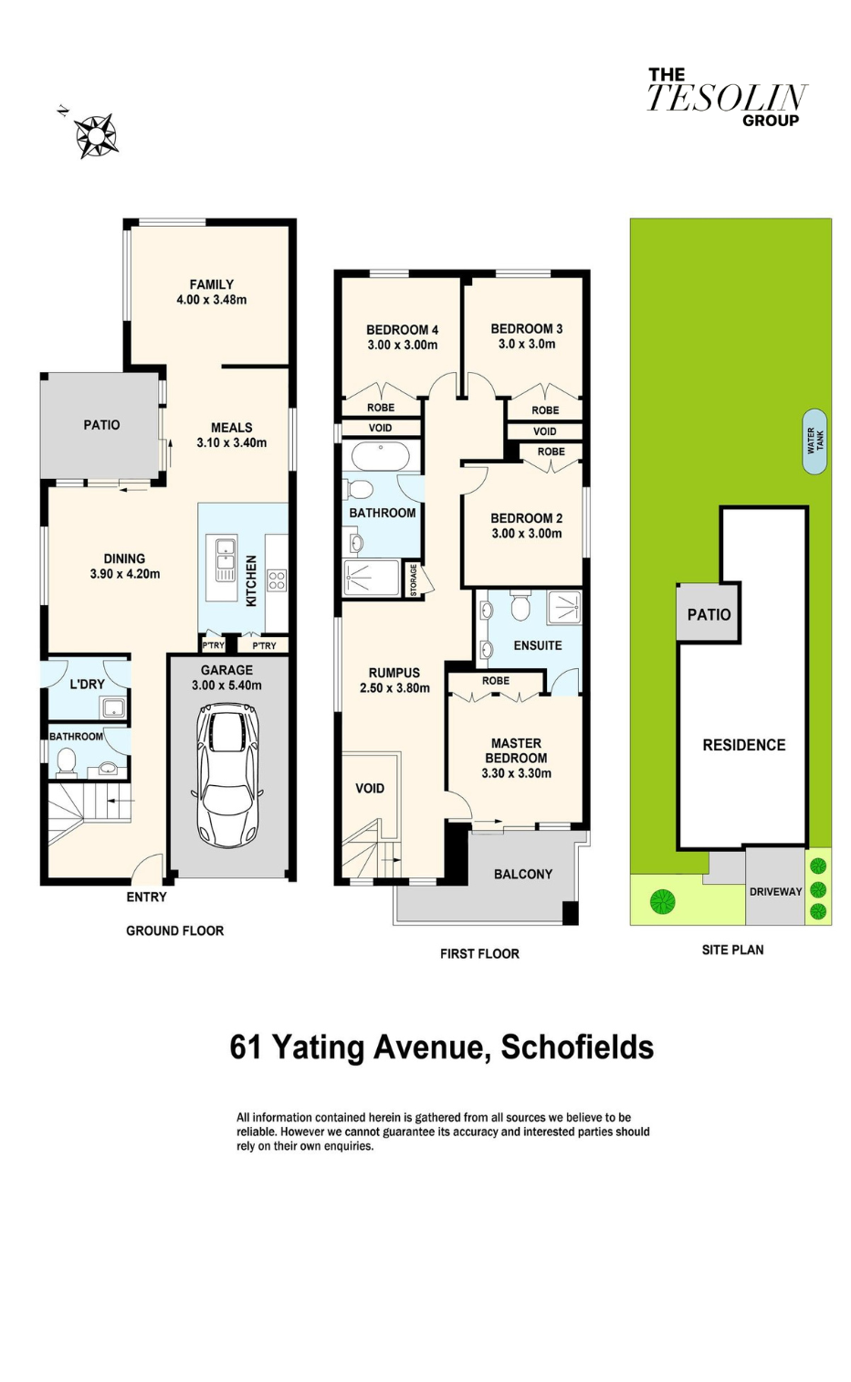 Floorplan of Homely house listing, 61 Yating Avenue, Schofields NSW 2762