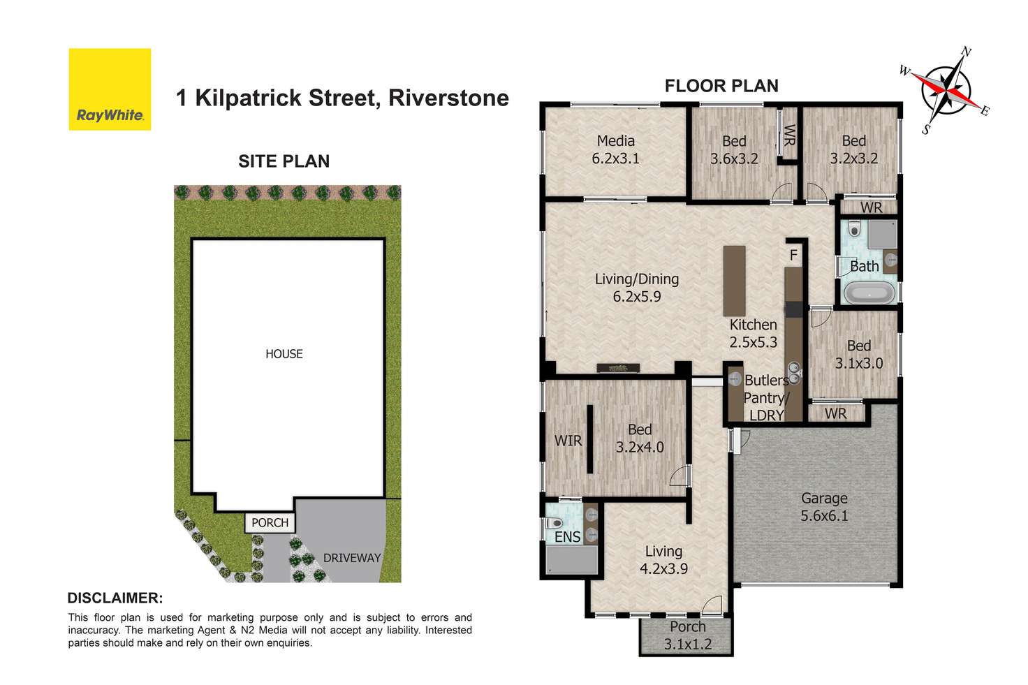 Floorplan of Homely house listing, 1 Kilpatrick Street, Riverstone NSW 2765