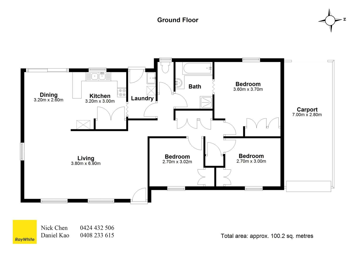 Floorplan of Homely house listing, 126 Flinders Crescent, Boronia Heights QLD 4124
