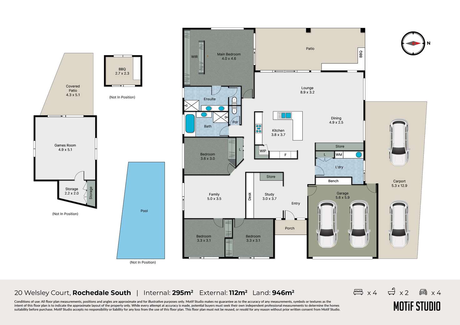 Floorplan of Homely house listing, 20 Welsley Court, Rochedale South QLD 4123
