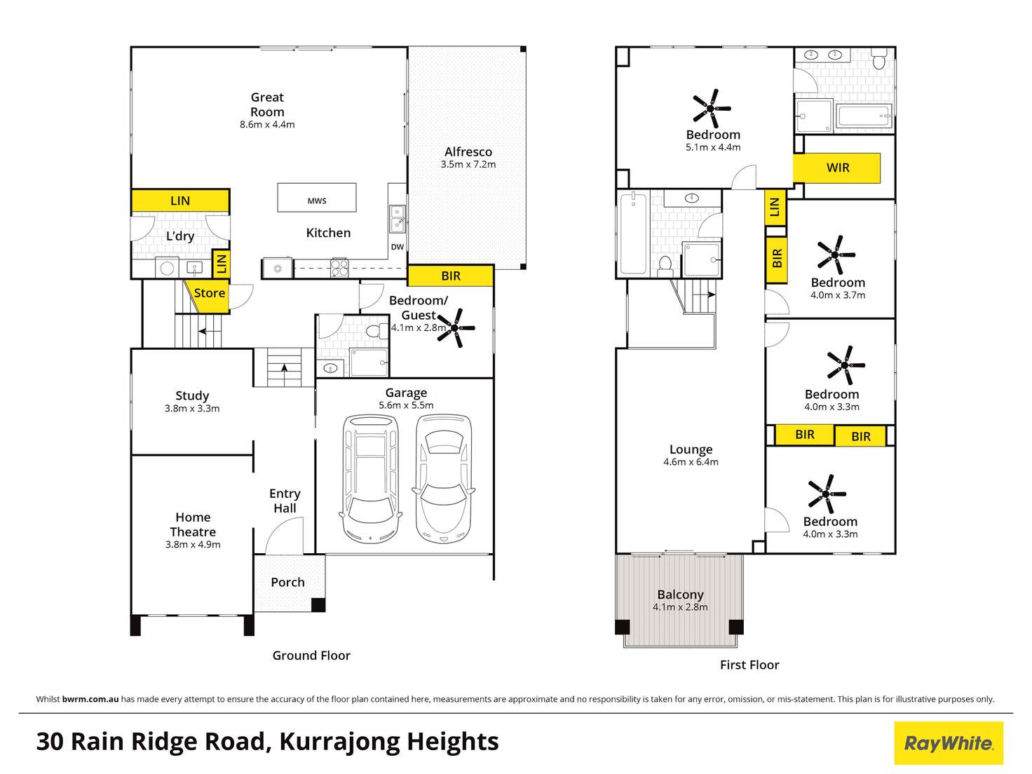 Floorplan of Homely house listing, 30 Rain Ridge Road, Kurrajong Heights NSW 2758