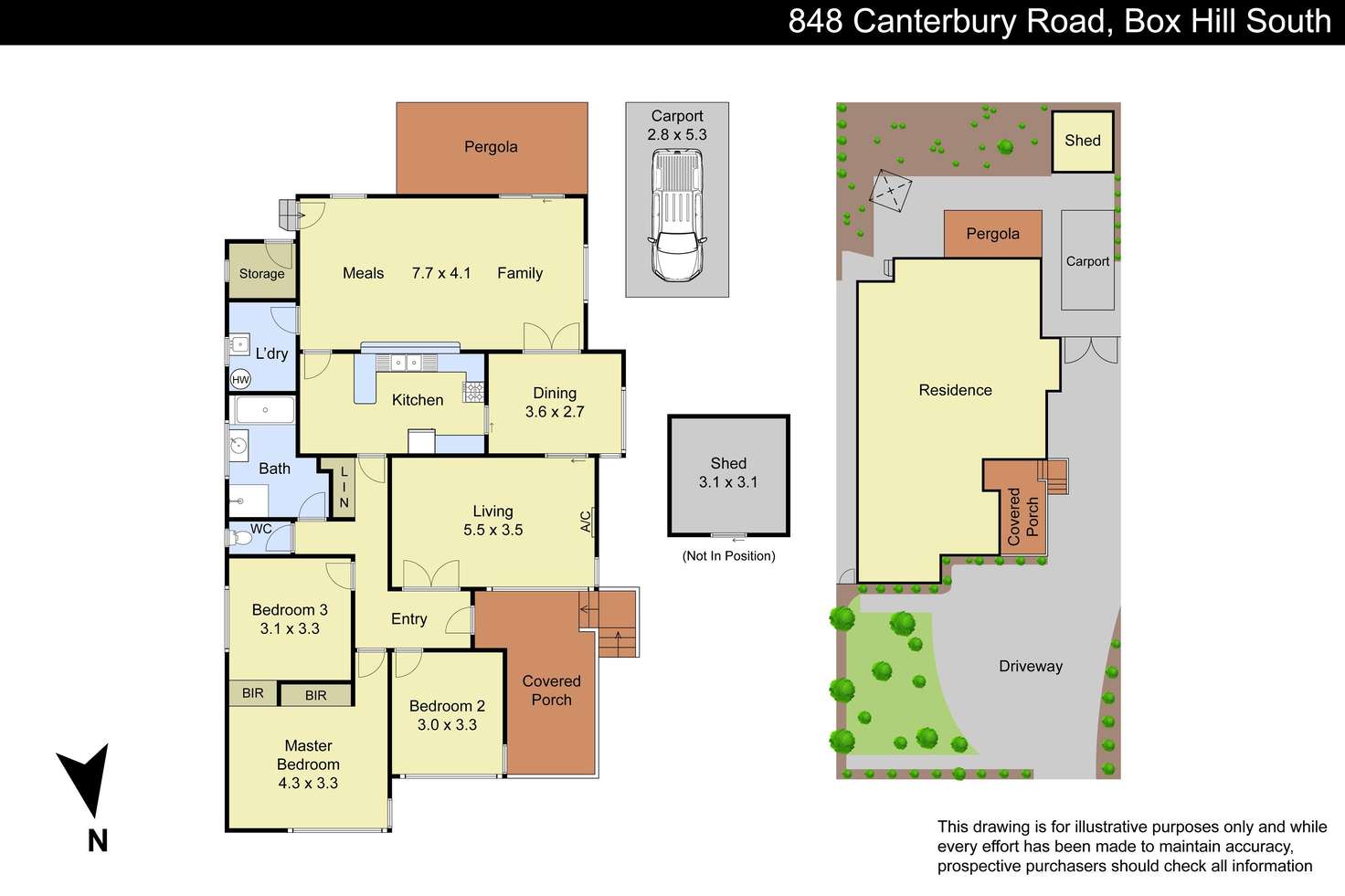 Floorplan of Homely house listing, 848 Canterbury Road, Box Hill South VIC 3128