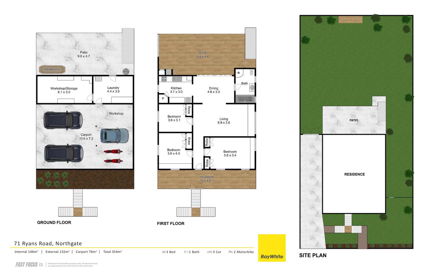 Floorplan of Homely house listing, 71 Ryans Road, Northgate QLD 4013