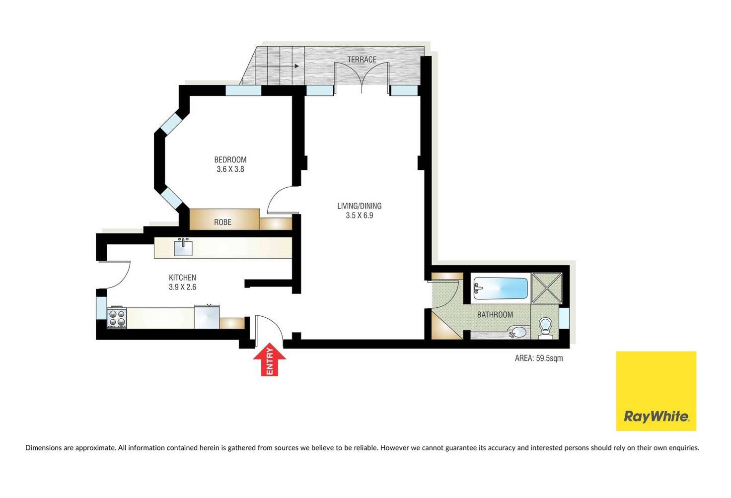 Floorplan of Homely apartment listing, 2/3 Wyuna Road, Point Piper NSW 2027