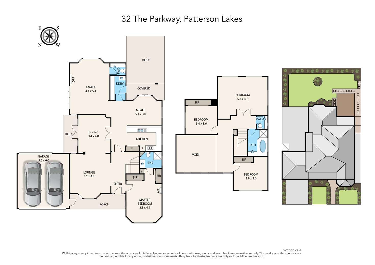 Floorplan of Homely house listing, 32 The Parkway, Patterson Lakes VIC 3197