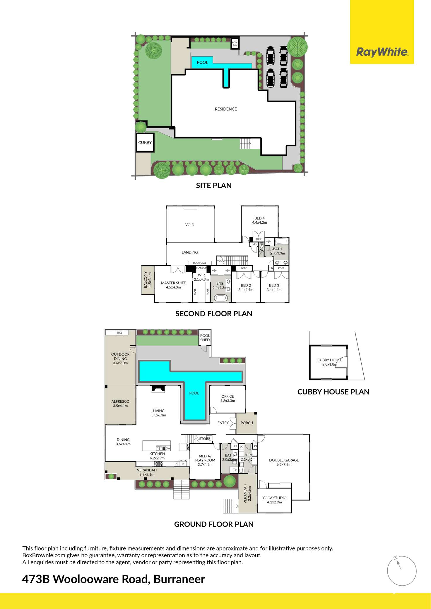 Floorplan of Homely house listing, 473B Woolooware Road, Burraneer NSW 2230