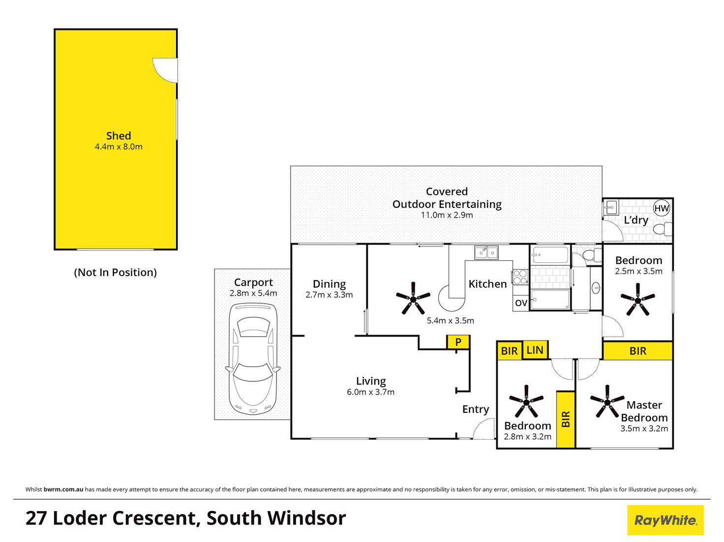 Floorplan of Homely house listing, 27 Loder Crescent, South Windsor NSW 2756