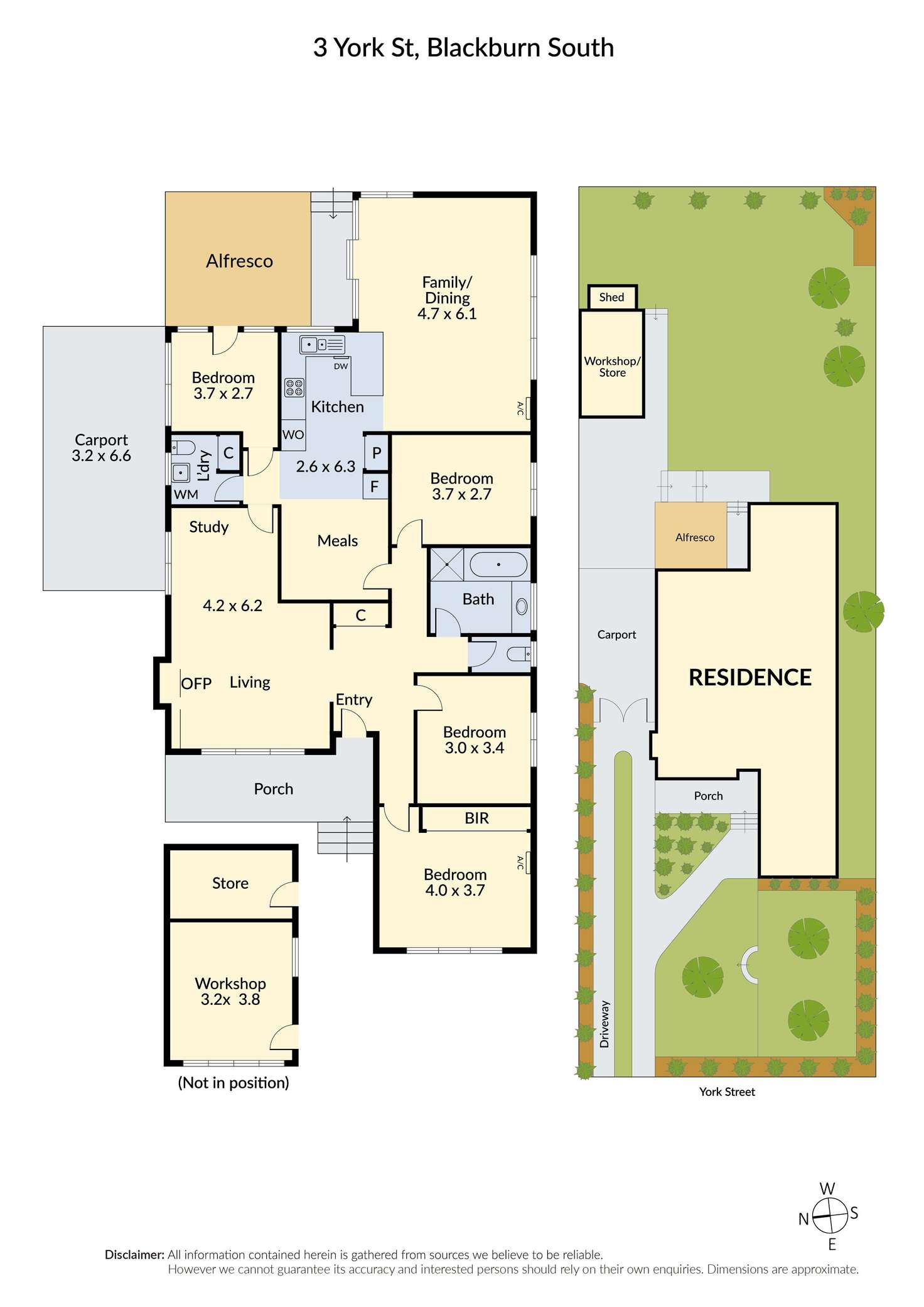 Floorplan of Homely house listing, 3 York Street, Blackburn South VIC 3130