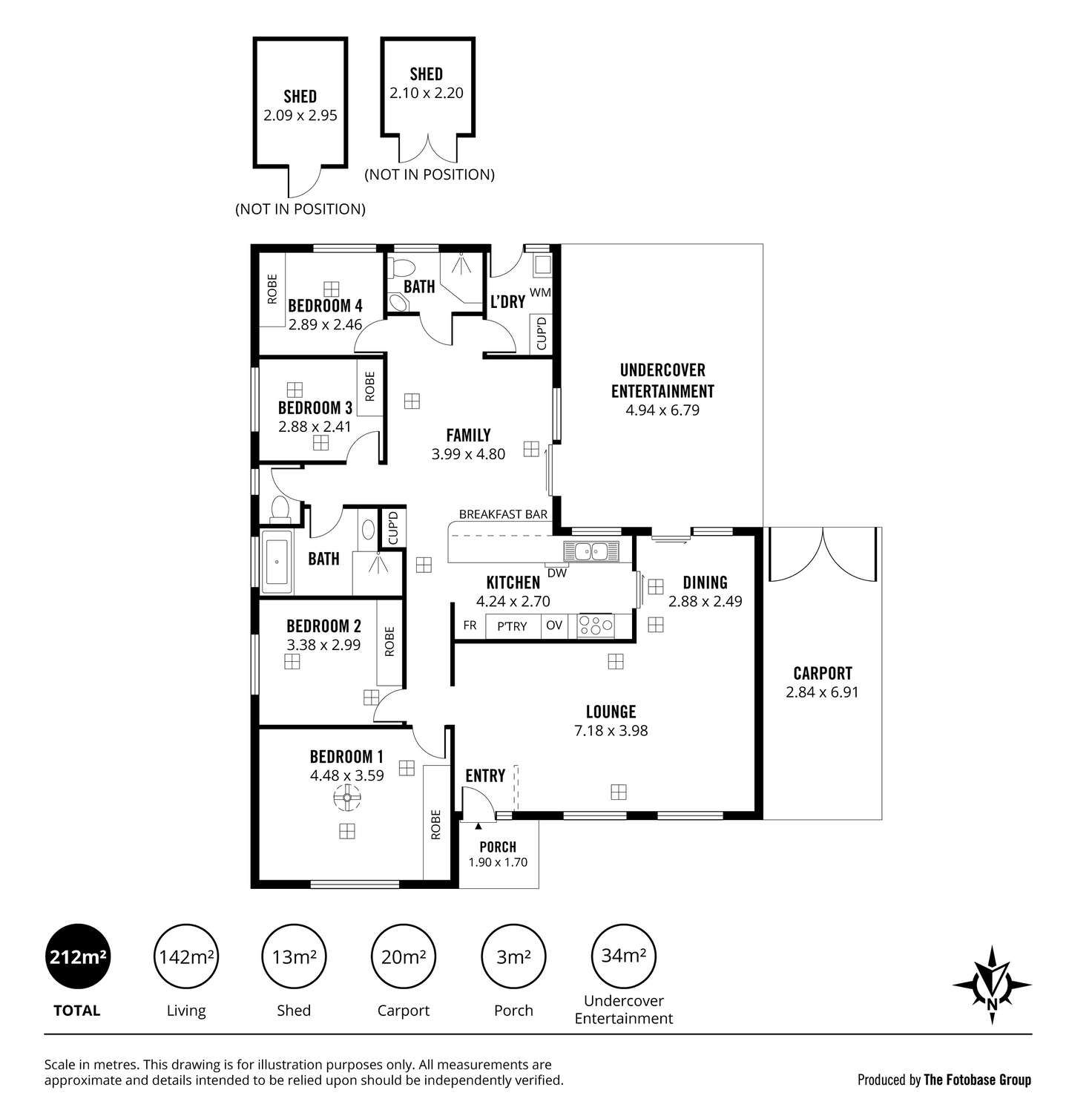 Floorplan of Homely house listing, 12 Portia Street, Flagstaff Hill SA 5159