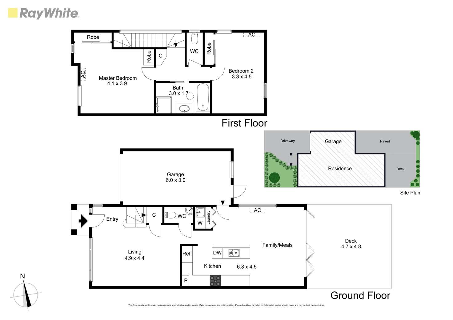 Floorplan of Homely townhouse listing, 26 Watt Street, Bentleigh East VIC 3165