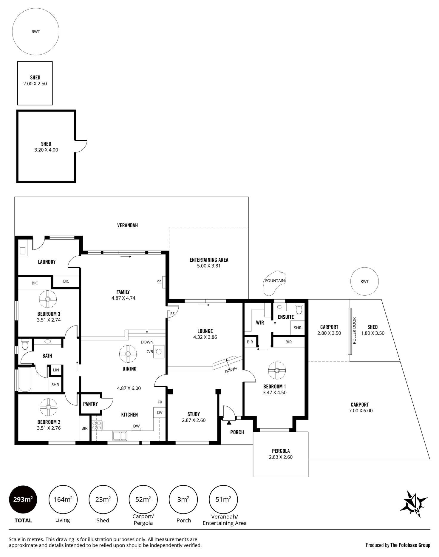 Floorplan of Homely house listing, 36 Tallarook Road, Hawthorndene SA 5051