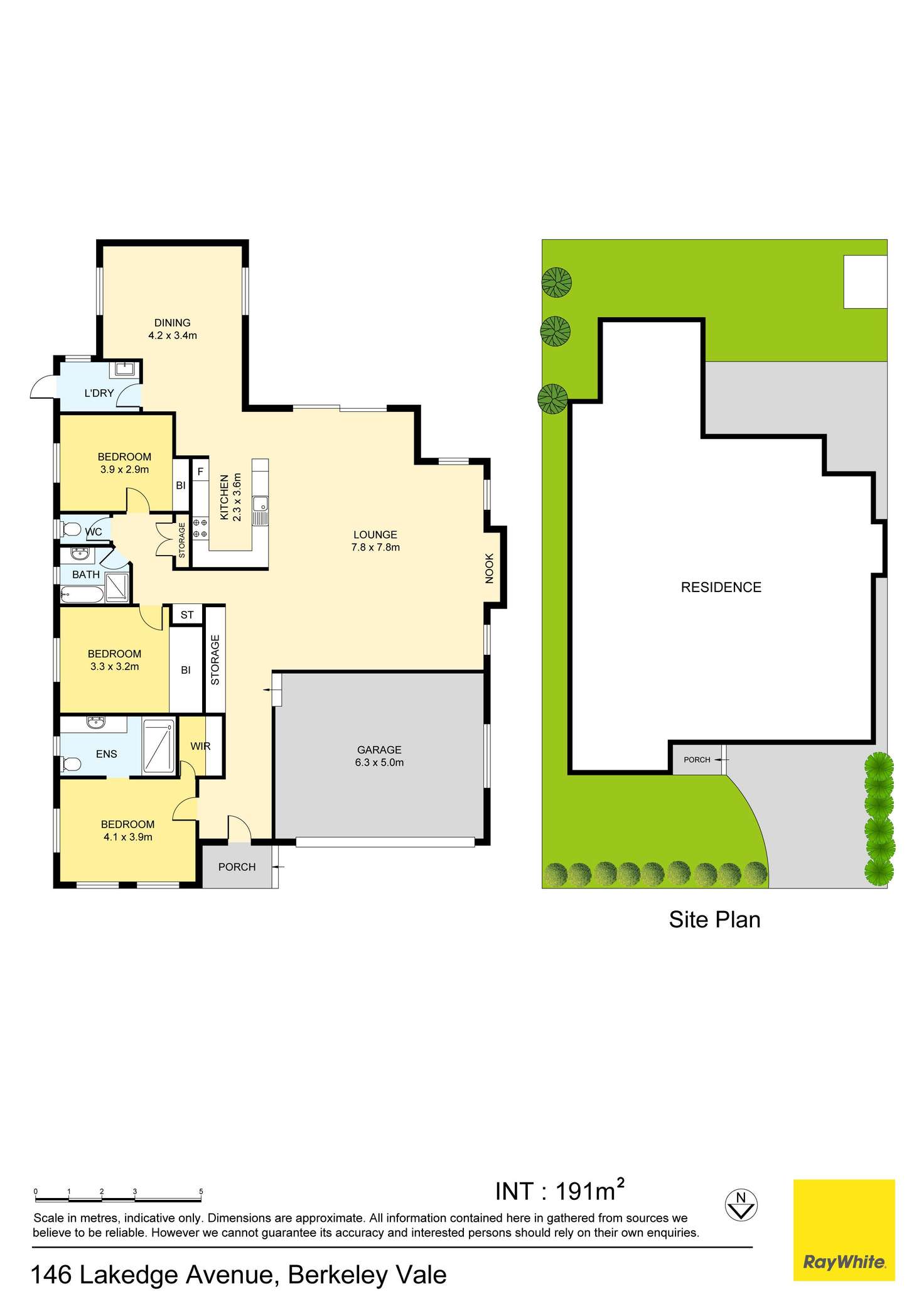 Floorplan of Homely house listing, 146 Lakedge Avenue, Berkeley Vale NSW 2261