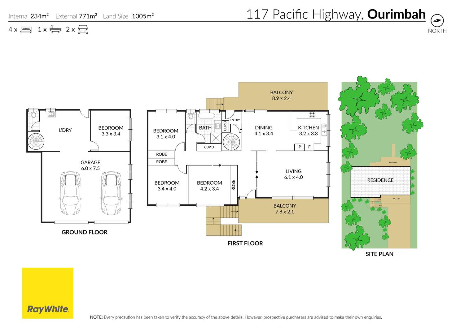 Floorplan of Homely house listing, 117 Pacific Highway, Ourimbah NSW 2258