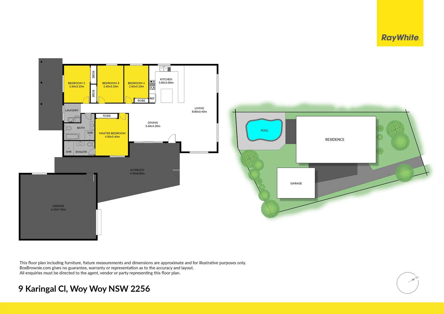 Floorplan of Homely house listing, 9 Karingal Close, Woy Woy NSW 2256