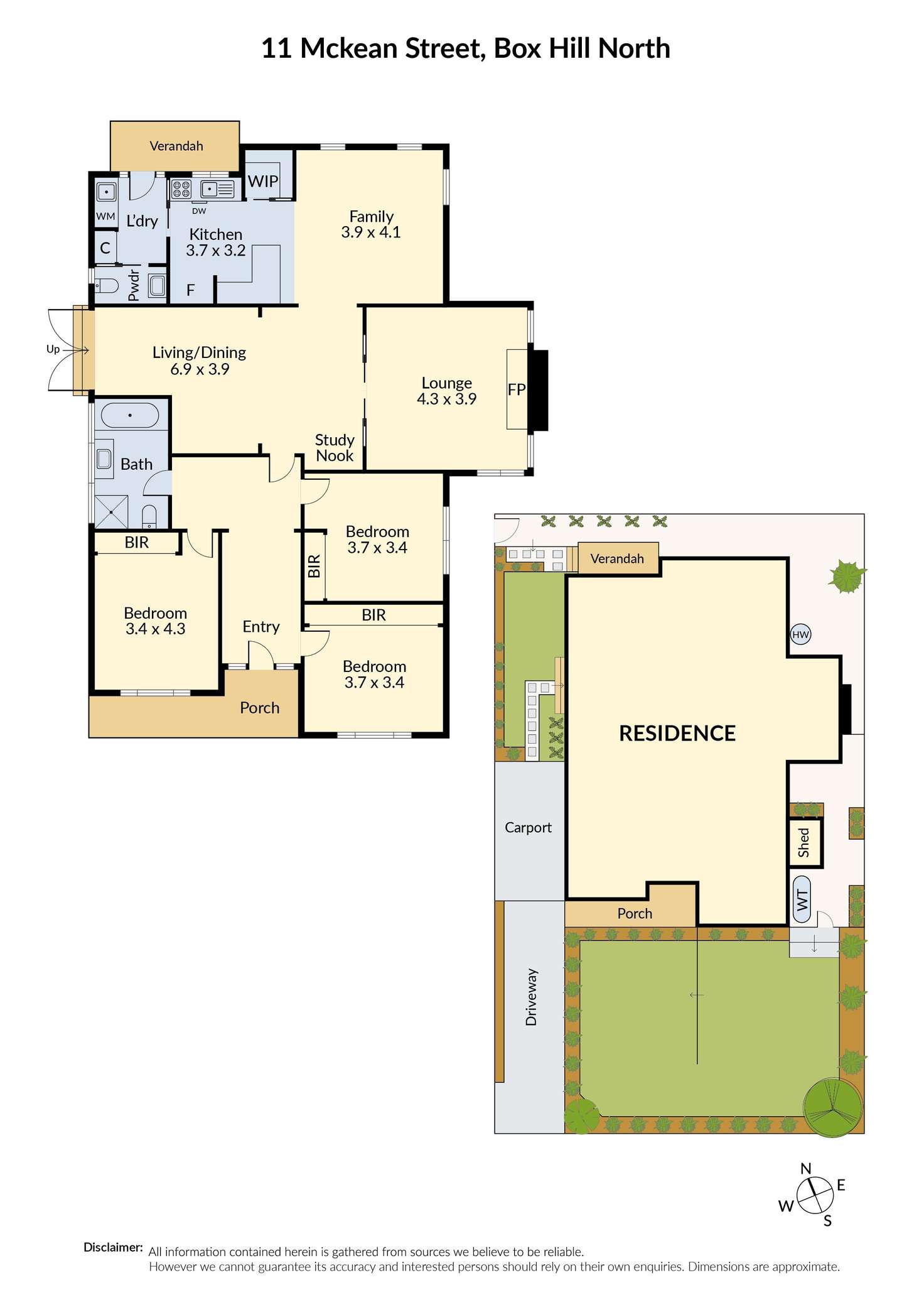 Floorplan of Homely house listing, 11 McKean Street, Box Hill North VIC 3129