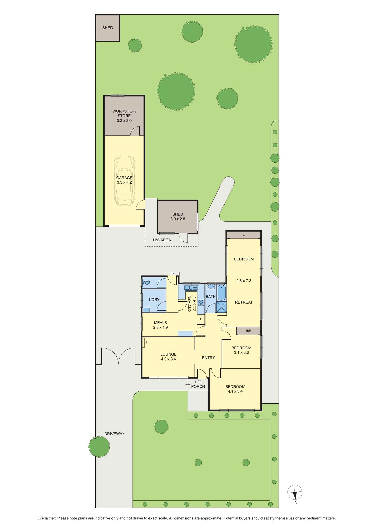 Floorplan of Homely house listing, 31 North Street, Hadfield VIC 3046