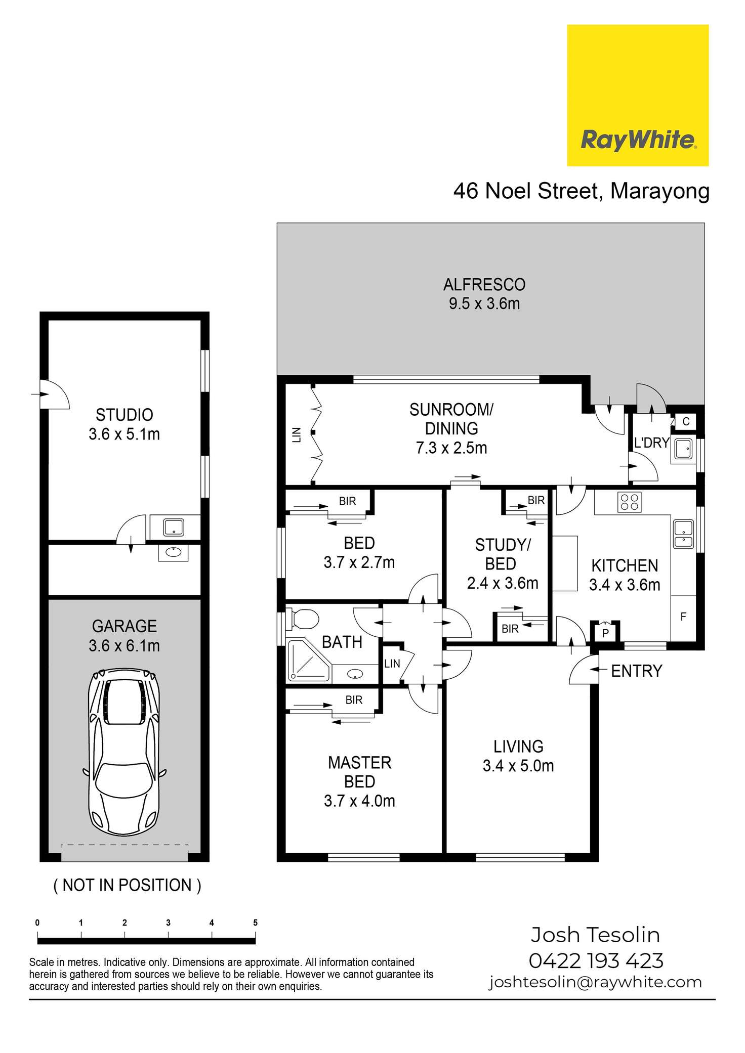 Floorplan of Homely house listing, 46 & 46A Noel Street, Marayong NSW 2148